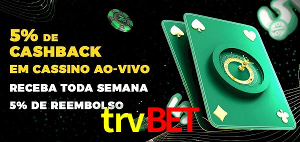 Promoções do cassino ao Vivo trvbet